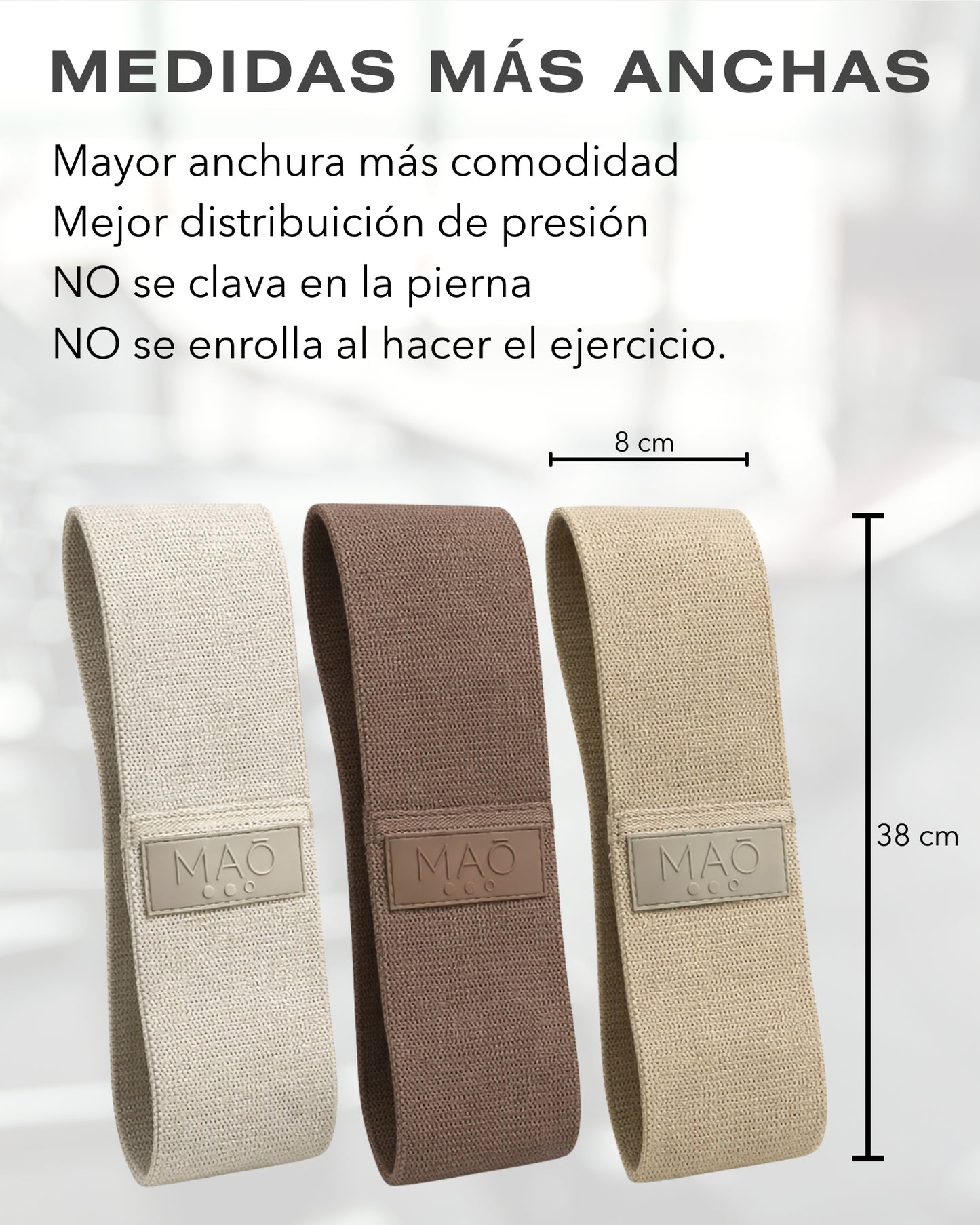 MAŌ SET 3 BANDAS DE RESITENCIA