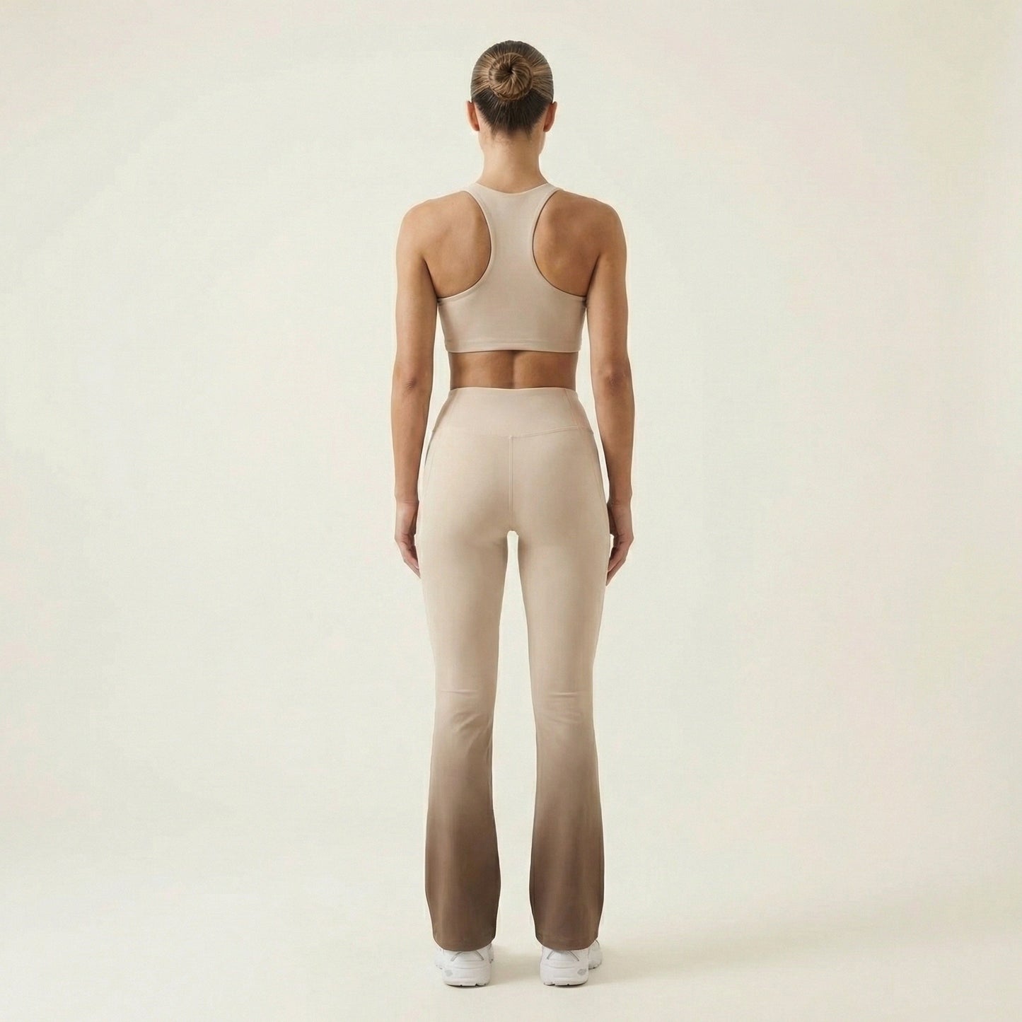 Legging Flare degradado de cintura alta y corte bootcut.   (Varios colores)