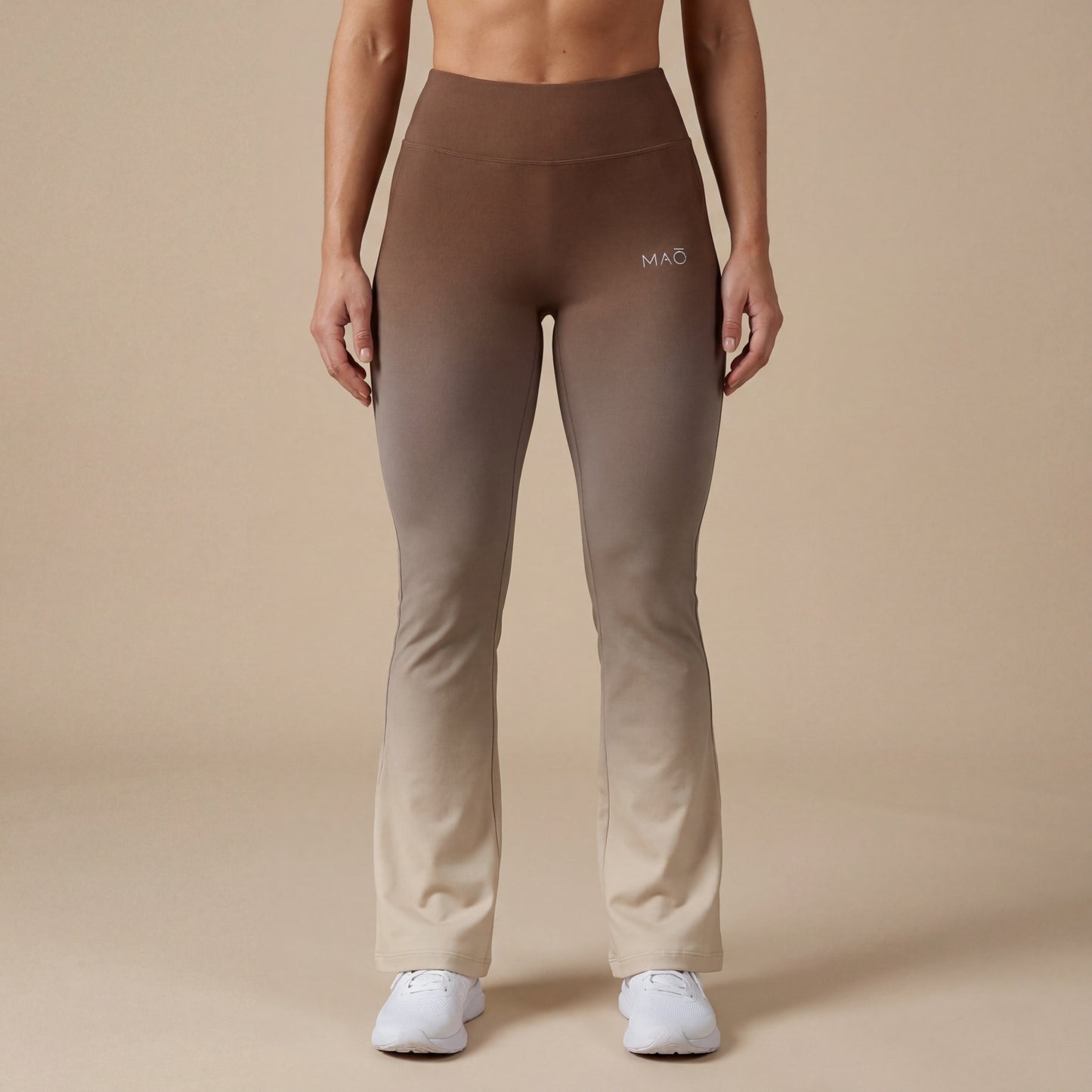 Legging Flare degradado de cintura alta y corte bootcut.   (Varios colores)