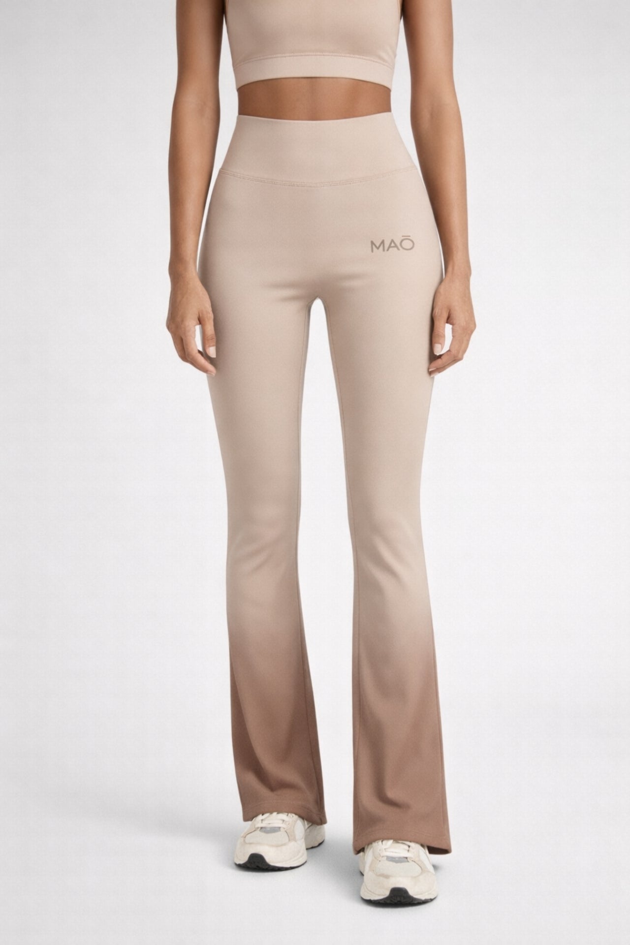 Legging Flare degradado de cintura alta y corte bootcut.   (Varios colores)