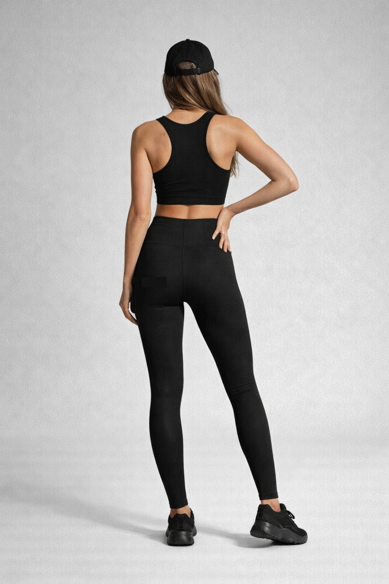 Legging Body Sculp Slim Fit-     Faja+Cremallera