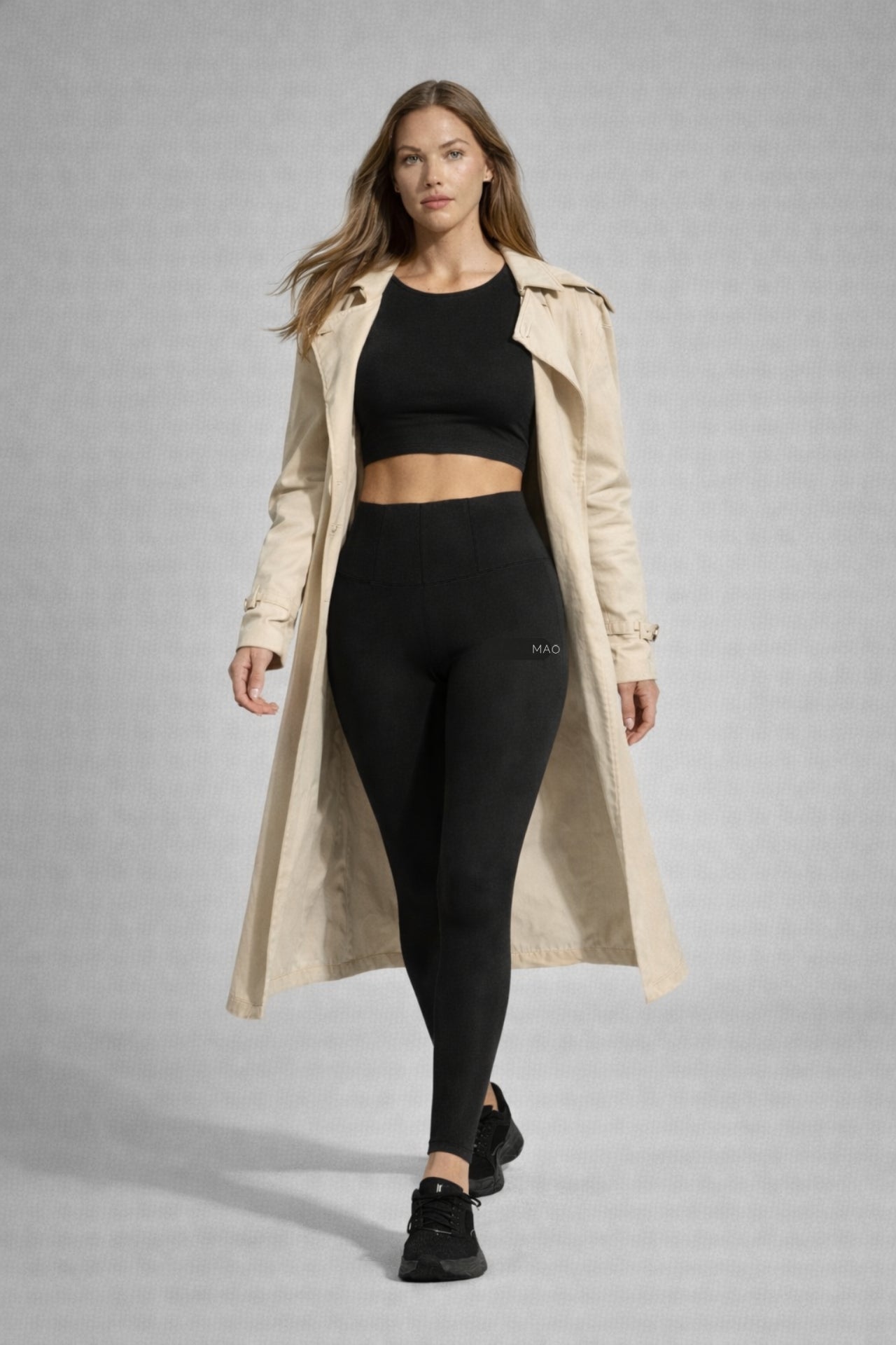 Legging Body Sculp Slim Fit-     Faja+Cremallera